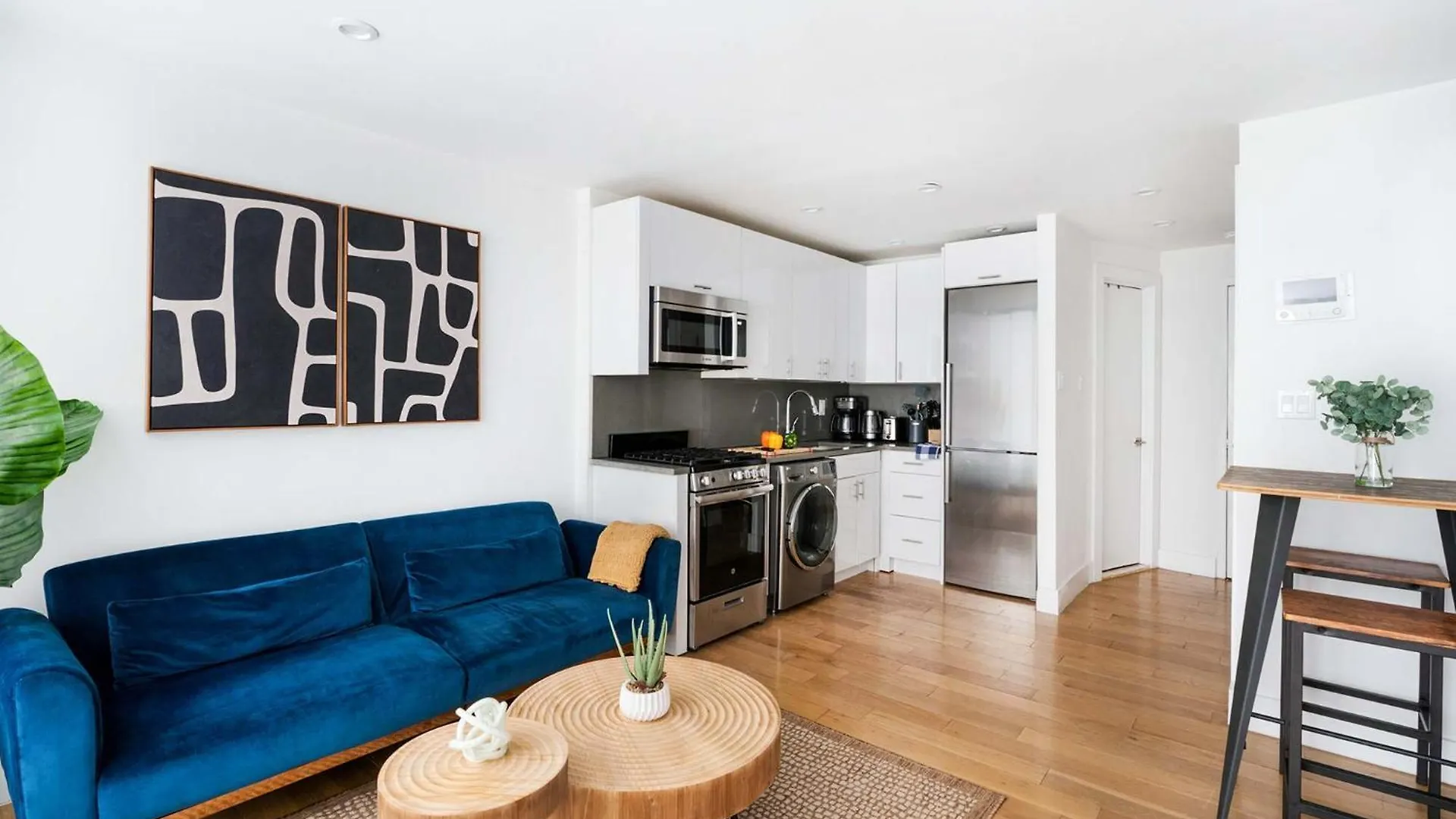 75-2D New 1Br Prime Ues W&D Balcony Elevator Daire New York ABD